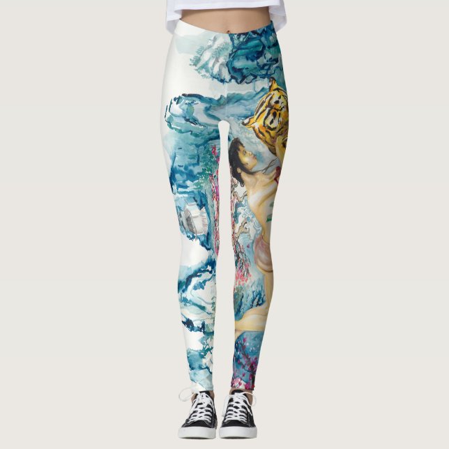 Tiger Love Leggings (Front)