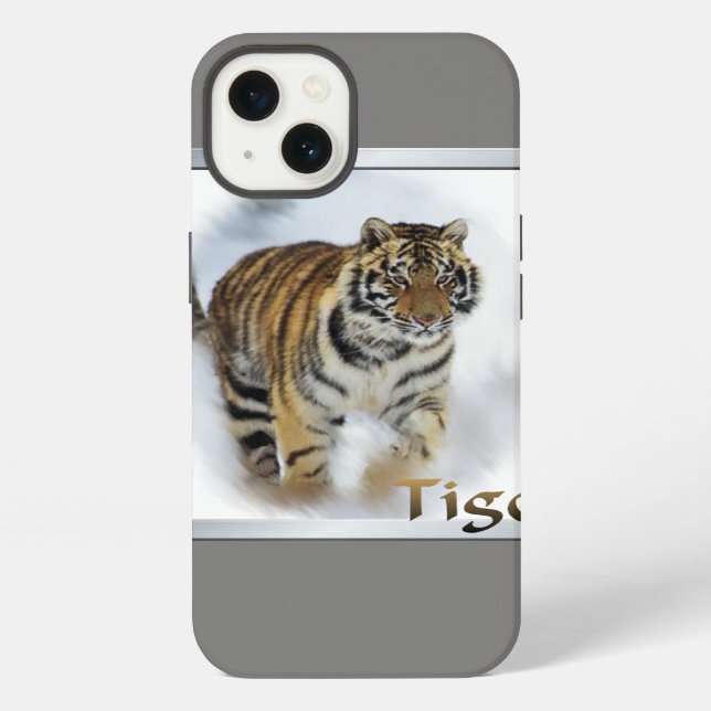 Tiger Lovers iPhone Case (Back)