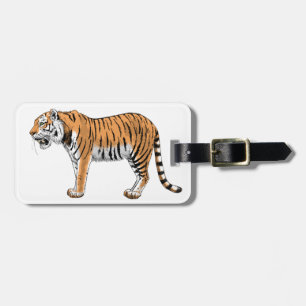 Tiger Luggage Tag