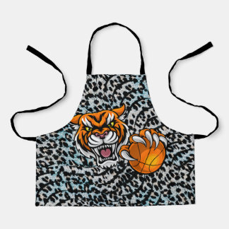 "Tiger Majesty: Striking Animal Graphics Collectio Apron