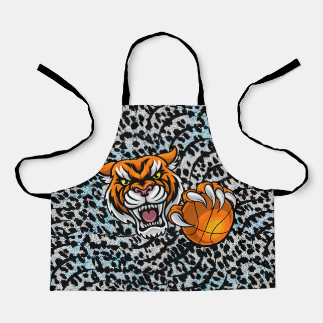 "Tiger Majesty: Striking Animal Graphics Collectio Apron (Front)