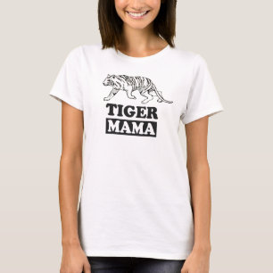 Tiger Mama T-Shirt Mother Mum Gift