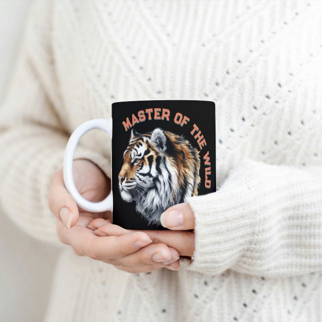 Tiger Master of the Wild Coffee Mug (Creator Uploaded)