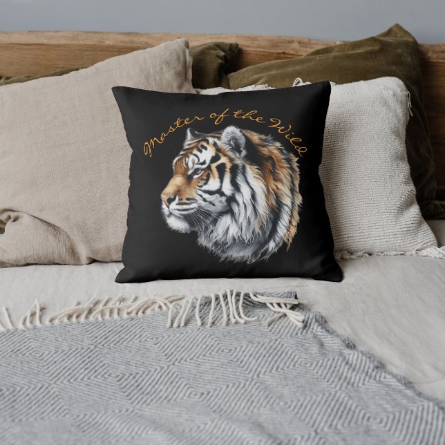 Tiger Master of the Wild Cushion (Creator Uploaded)
