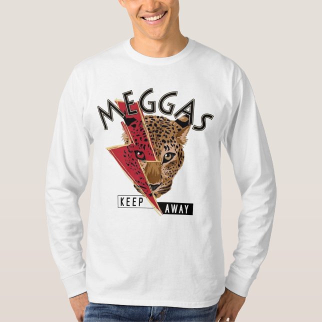 Tiger Men's Basic Long Sleeve T-shirt  (Front)
