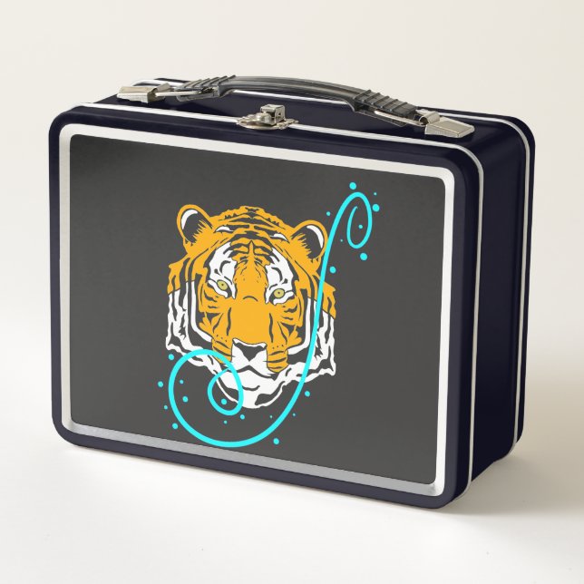 Tiger Metal Lunch Box (Front)