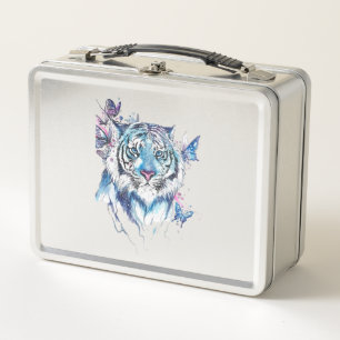 Tiger Metal Lunch Box