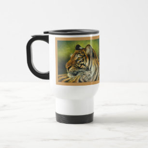 Tiger Metal Travel Mug