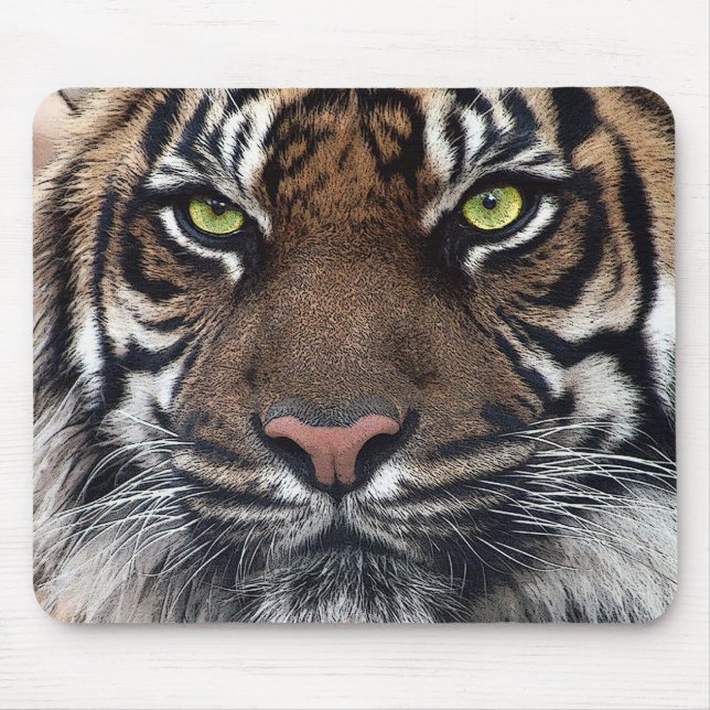 Tiger Mouse Mat (Front)
