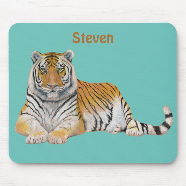 Tiger Mouse Mat (Front)