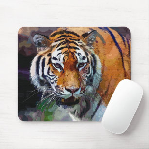 Tiger mouse mat