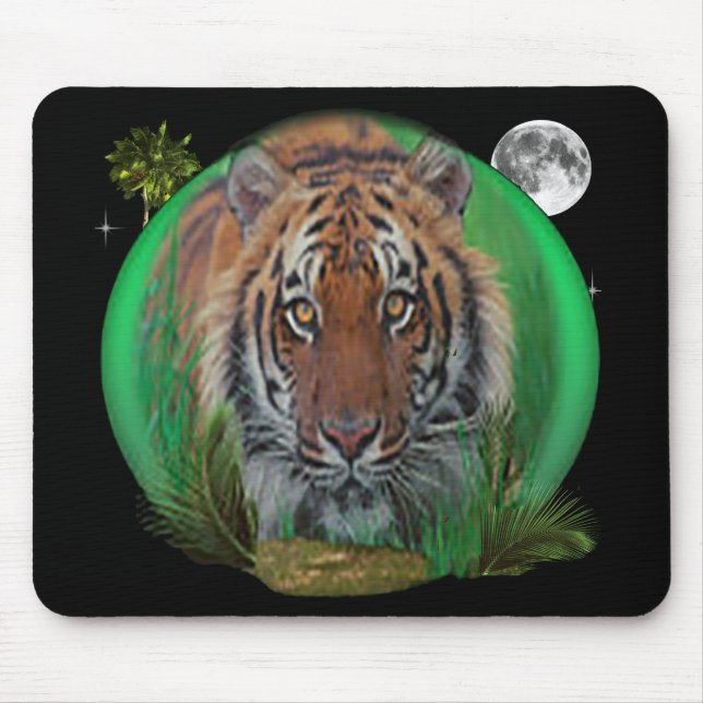 Tiger Mouse Mat (Front)