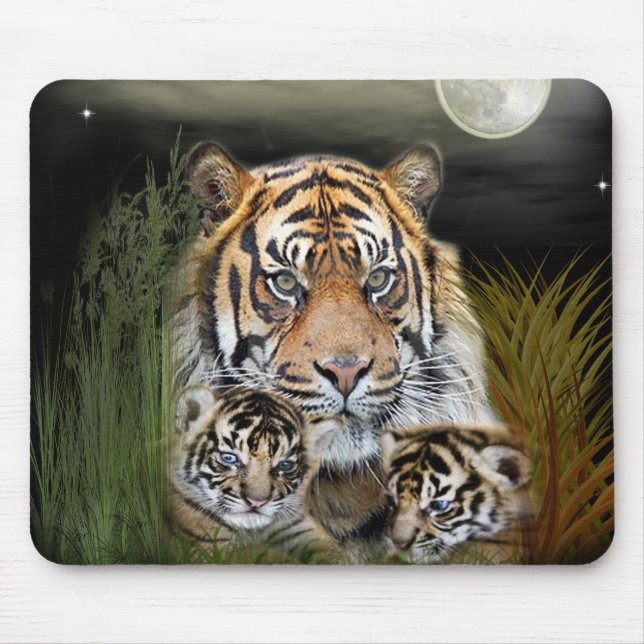 Tiger Mouse Mat (Front)