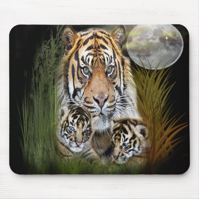 Tiger Mouse Mat (Front)