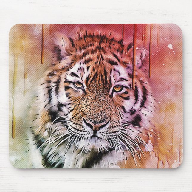 Tiger Mouse Mat (Front)