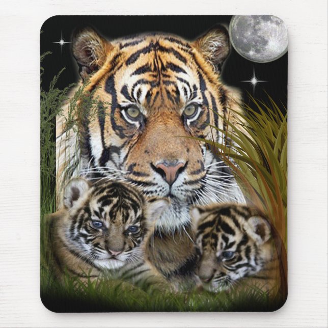 Tiger Mouse Mat (Front)