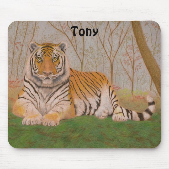 Tiger Mouse Mat (Front)