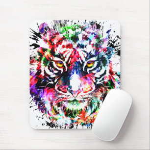 Tiger Mousepad Colourful Tiger Mouse Pad