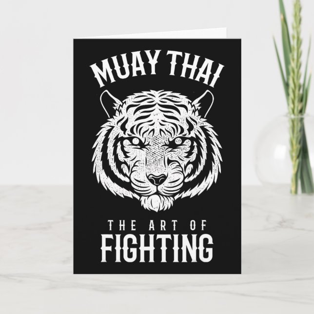 Tiger Muay Thai And Kickboxing  Card (Front)