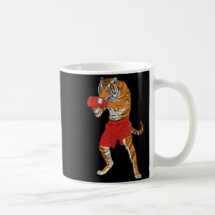 Tiger Muay Thai Kickboxer MMA Kickboxing Martial Coffee Mug