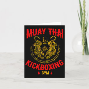 Tiger Muay Thai Kickboxing Gym Mma Training Gift Card