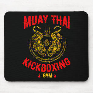 Tiger Muay Thai Kickboxing Gym Mma Training Gift  Mouse Mat