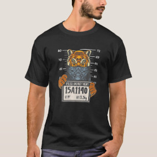 Tiger Mugshot Animal Wildlife  Big Cat Tiger T-Shirt