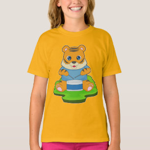 Tiger Musician Drum Music T-Shirt
