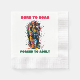 Tiger napkin