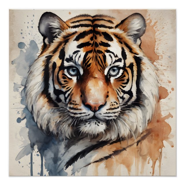 Tiger no 1 Glossy Poster (Front)