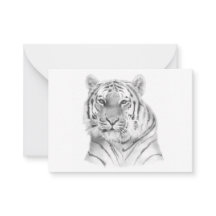 Tiger Note Card