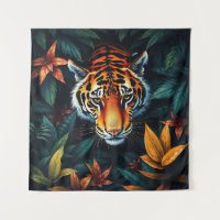 “Tiger of Mine” – Colourful Tiger Portrait