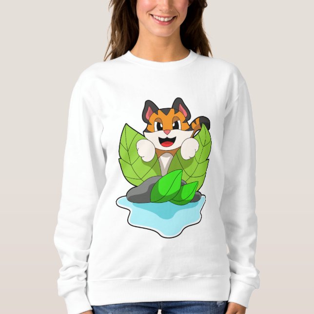 Tiger on the Hunt Sweatshirt (Front)