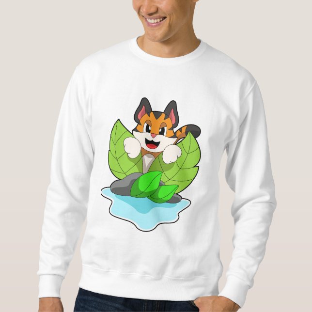 Tiger on the Hunt Sweatshirt (Front)