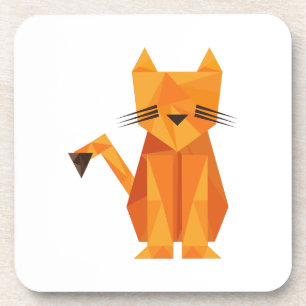 Tiger Oragami Coaster