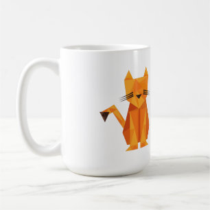 Tiger Oragami Coffee Mug