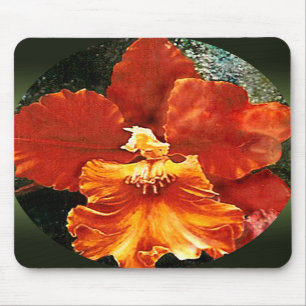 Tiger Orchid Mouse Pad