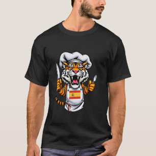 Tiger Paella Chef T-Shirt