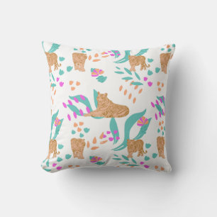 Tiger Parade  Cushion