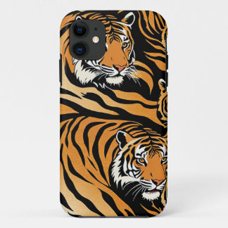 Tiger Pattern iPhone 11 Case