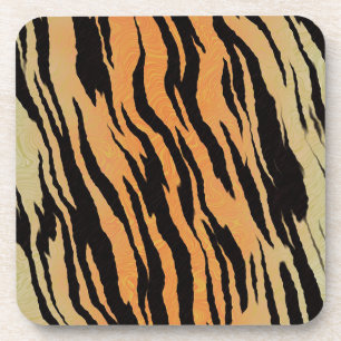Tiger Pattern Coaster