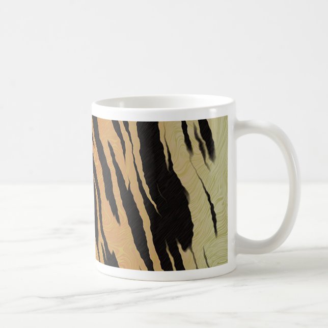 Tiger Pattern Coffee Mug (Right)
