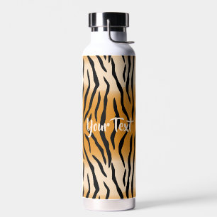 Tiger Pattern Design Thor Copper Vacuum Insulated Water Bottle
