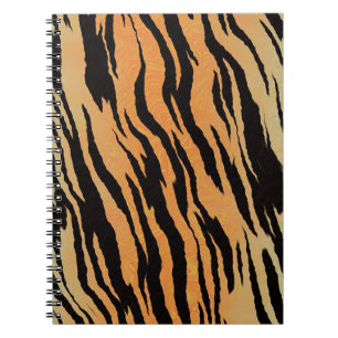 Tiger Pattern Notebook