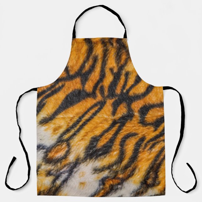 Tiger patterned backgroundpattern, tiger, abstract apron (Front)