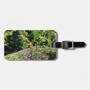 Tiger Peek-a-boo Luggage Tag