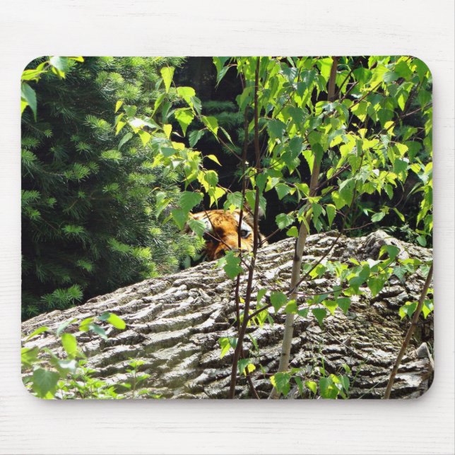 Tiger Peek-a-boo Mousepad (Front)