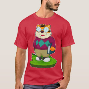 Tiger Pensioner Book T-Shirt