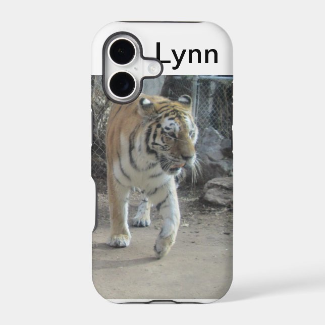 Tiger Personalised iPhone5 Case (Back)