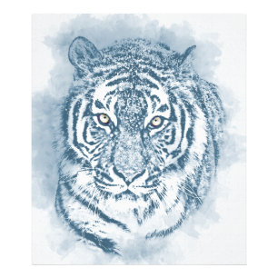 tiger photo print